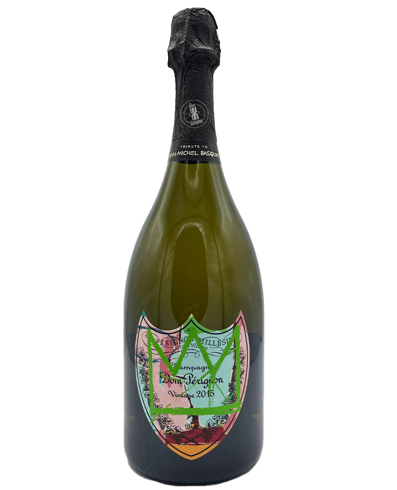 Dom Pérignon 2015, Edition Basquiat grün / Dom Pérignon 